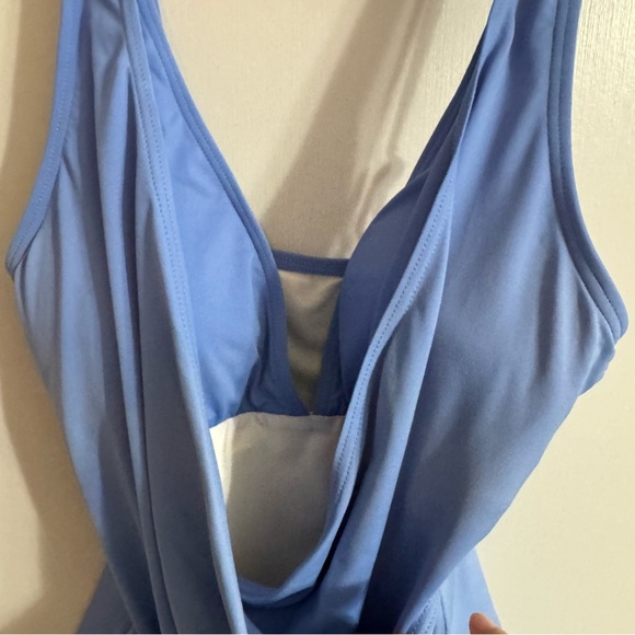 Michael Michael Kors Blue One-Piece Swimsuit Size 8 - Picture 10 of 16